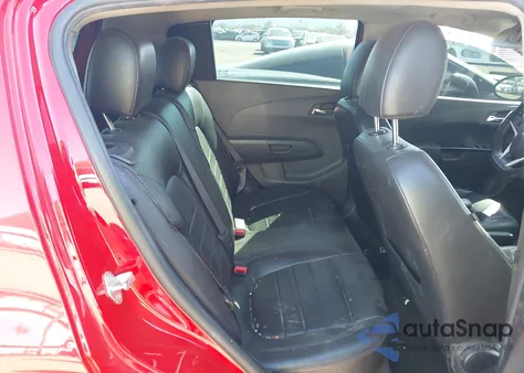 2017 Chevrolet Sonic Premier Auto из США, поврежденный, VIN 1G1JF6SBXH4120907